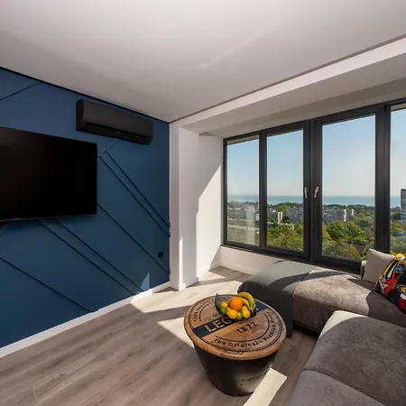 公寓 Lazur Sea View *